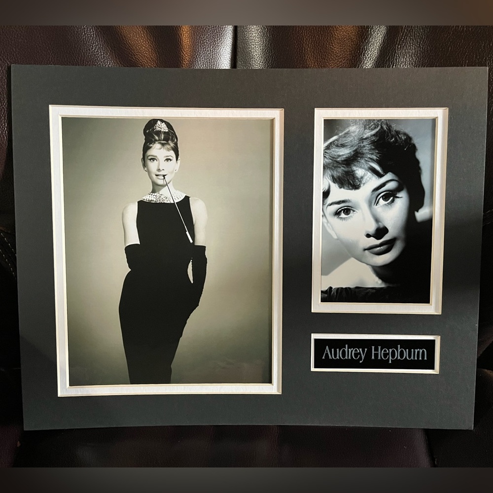 Audrey Hepburn keepsake photo